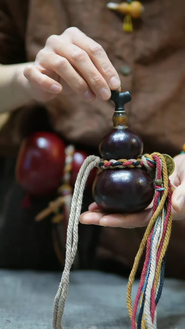 【闪购商品】S25（福禄 ）天然葫芦（大漆款）