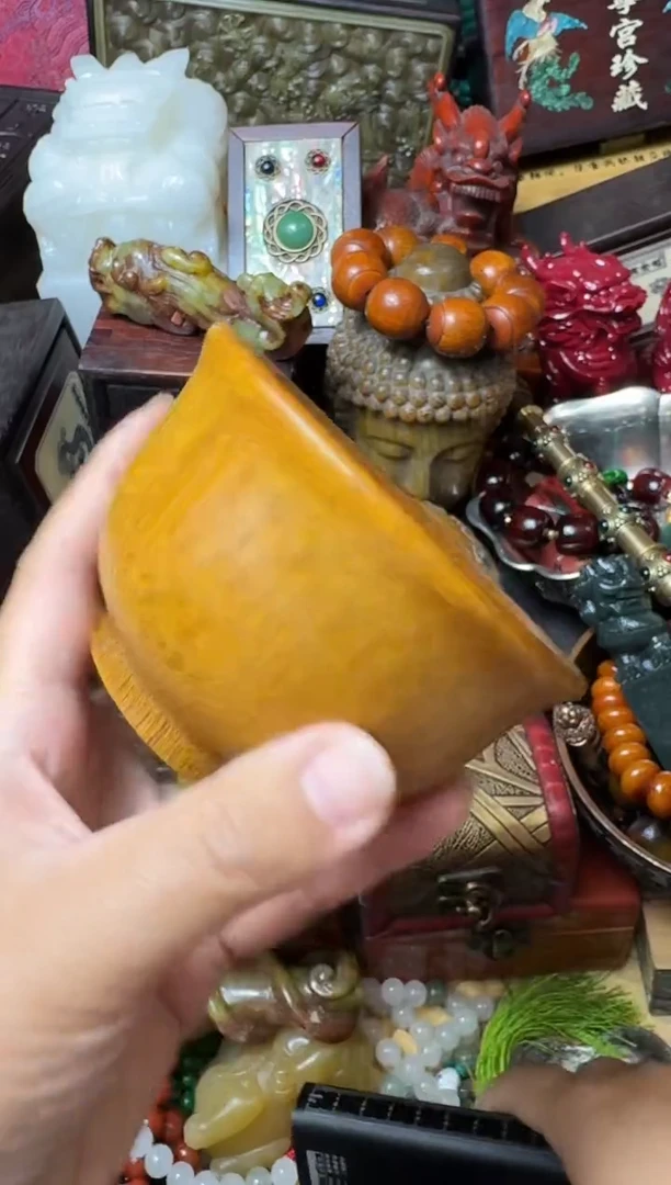 牛骨摆件主播推荐：一物一拍，讲解为准！