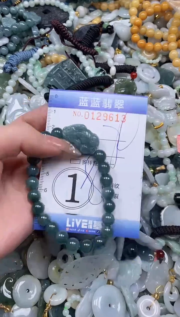 【闪购商品】翡翠颈饰未镶嵌闪购0129613多样性发其一