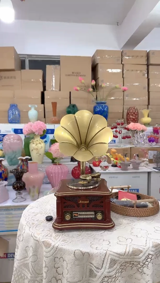 【闪购商品】无铅玻璃甄选花器-l-早36