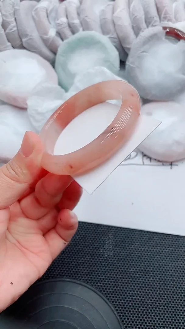 未镶嵌手镯石英质玉118-56-57