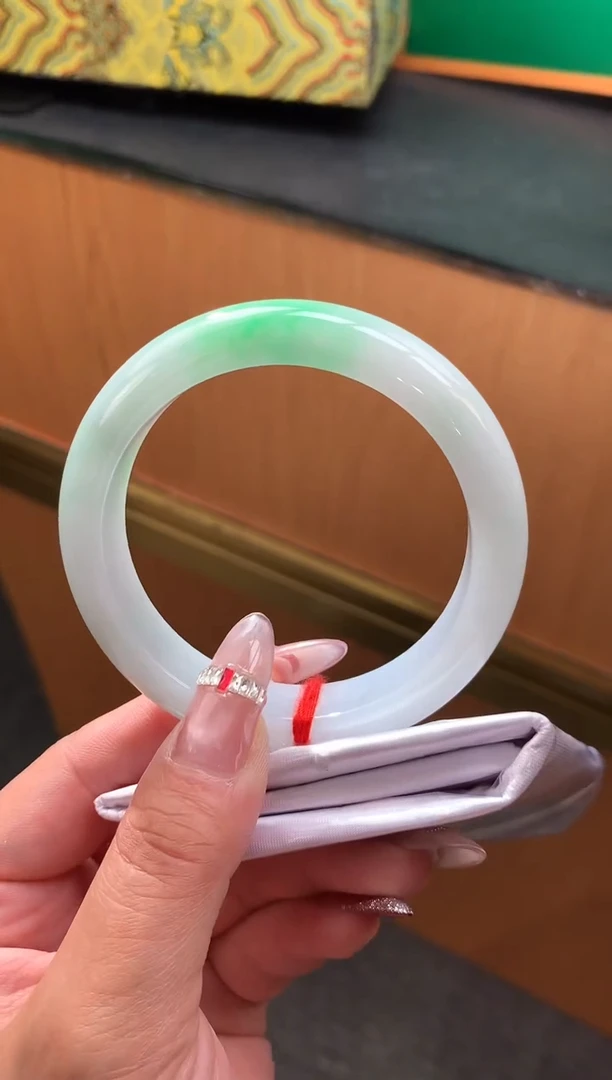 未镶嵌手镯翡翠-F60-正圈57