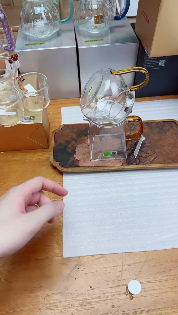 禾器粉金标瀚然琥珀+禾器青云壶琥珀