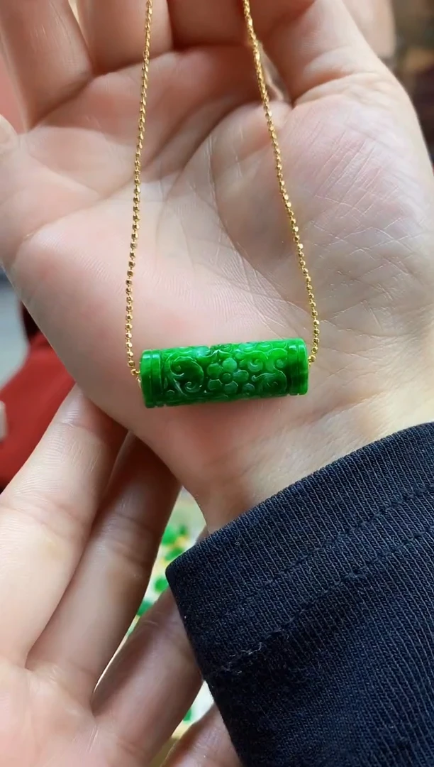 颈饰未镶嵌翡翠翡翠吊坠