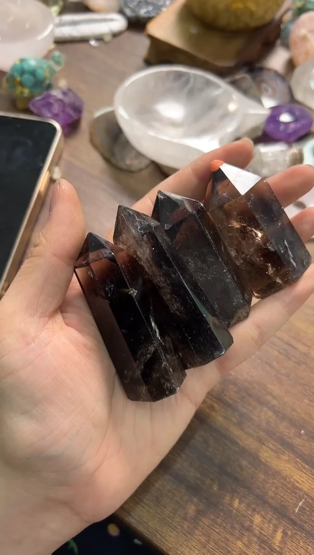 未镶嵌珠宝半成品水晶M3051 多样性随机发一