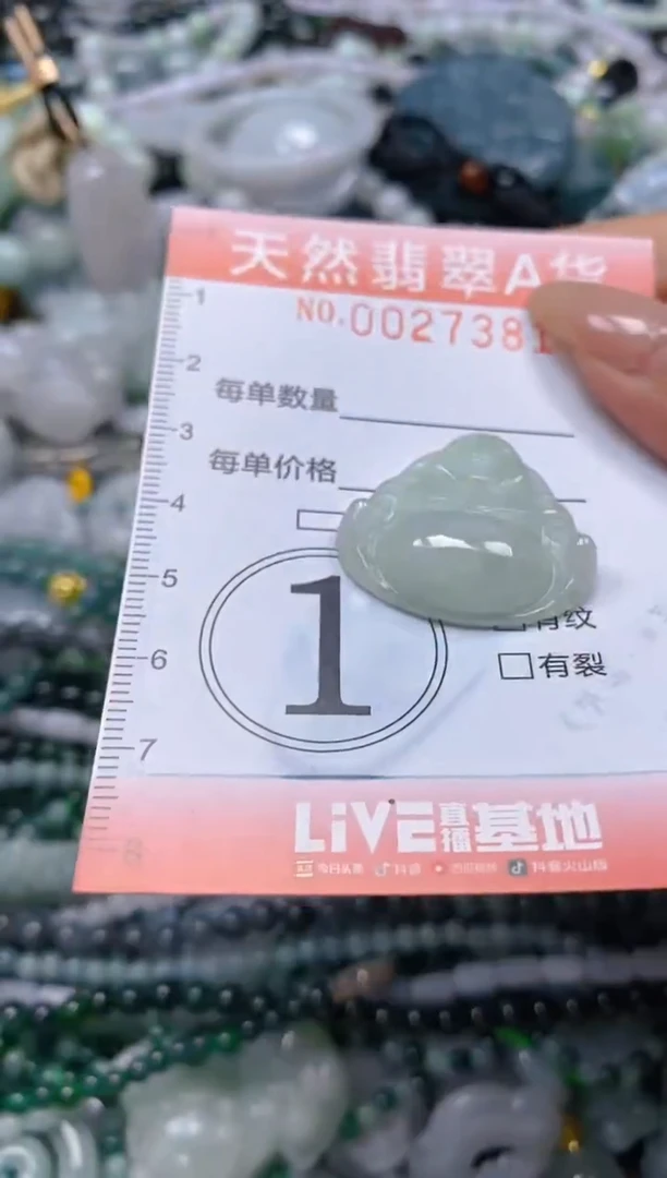 翡翠未镶嵌颈饰闪购0027381