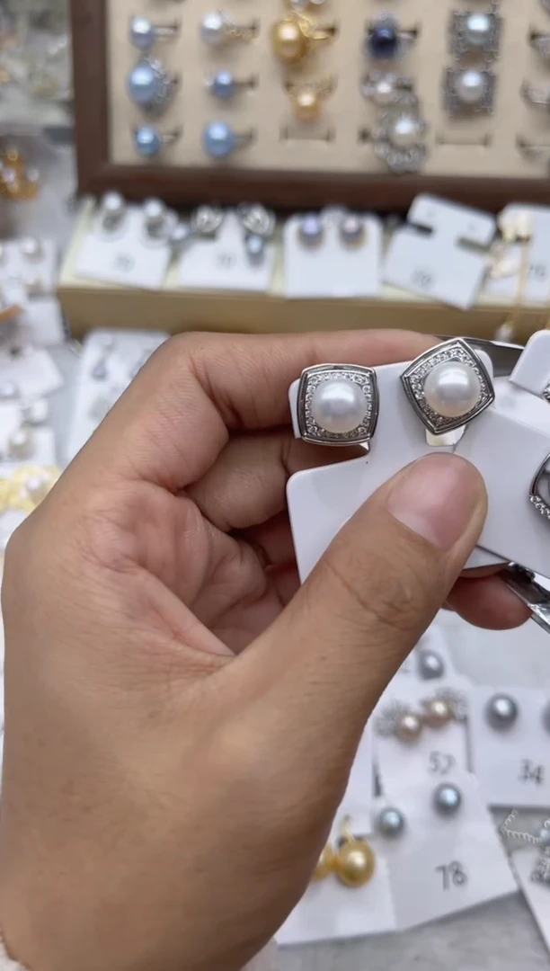 【闪购商品】淡水珍珠戒指合金0.0