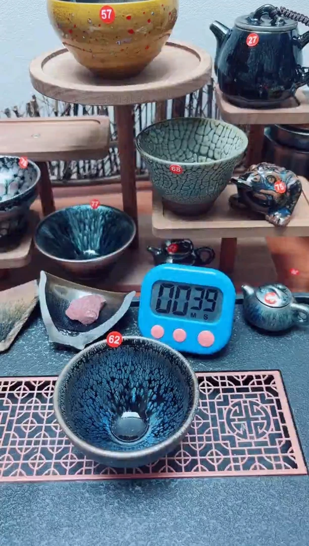 茶盏吉****行62号建盏工匠茶器