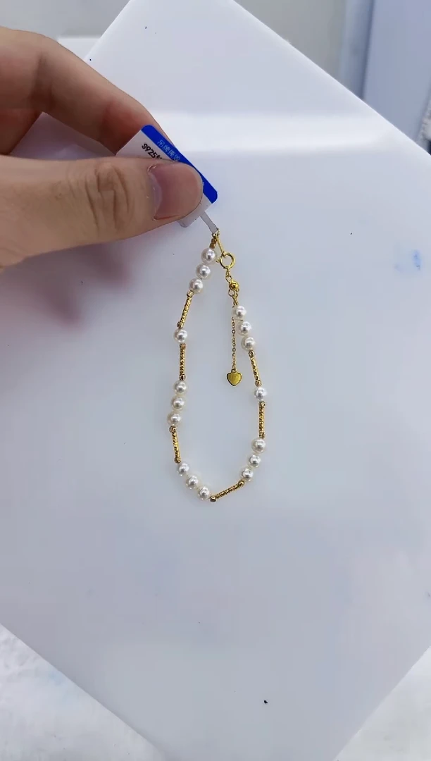 未镶嵌淡水珍珠DA珍珠手链 y129