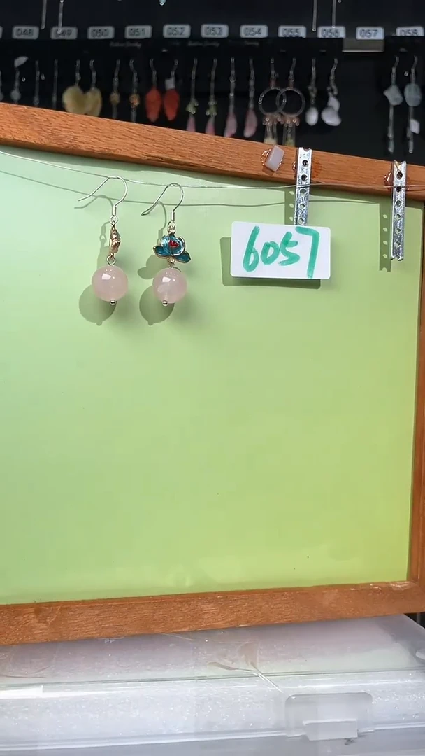 紫晶耳饰银S925镶嵌喜欢拍