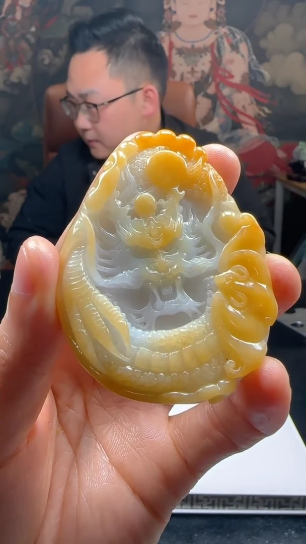 【闪购商品】定制翡翠未镶嵌L-@@QJXC119116