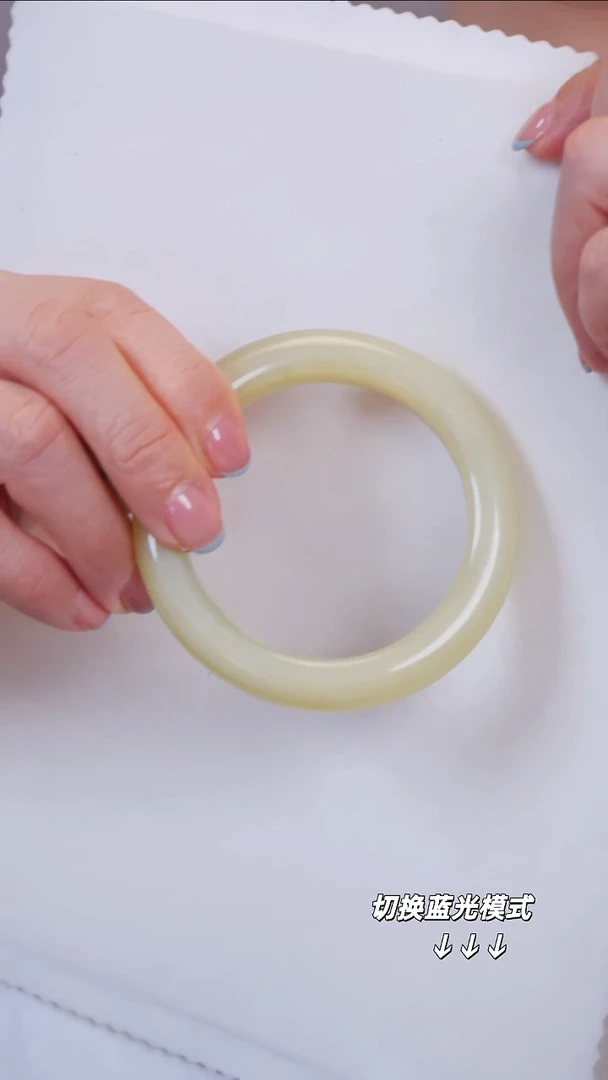 未镶嵌手镯和田玉美*哒29【】不退不换圈口55-56