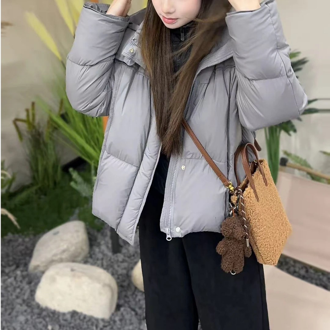 【PGXIAOM】mini定制蓝灰两色短款羽绒服外套YR5608