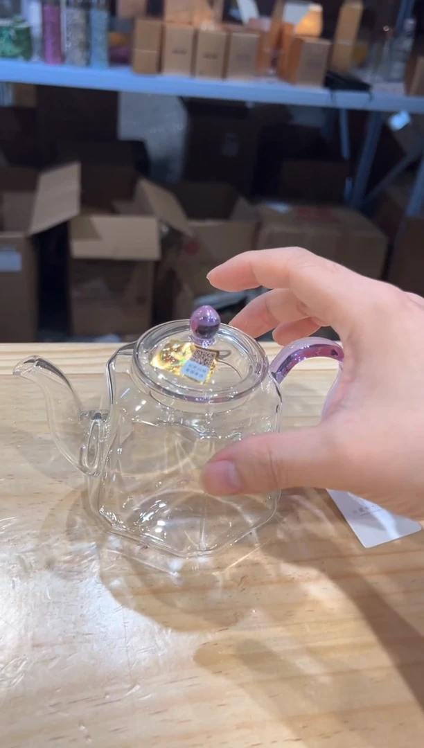 禾器-锦瑞壶-浅紫色