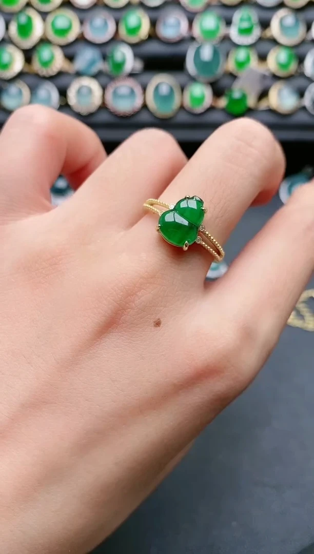 【闪购商品】翡翠戒指银S925镶嵌111111111