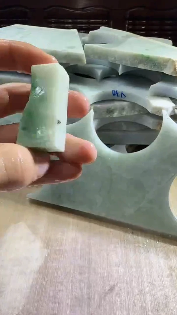 裸石翡翠天然翡翠A货花201