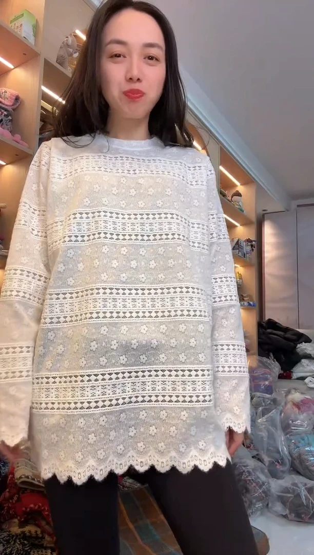 纯棉镂空打底四季款