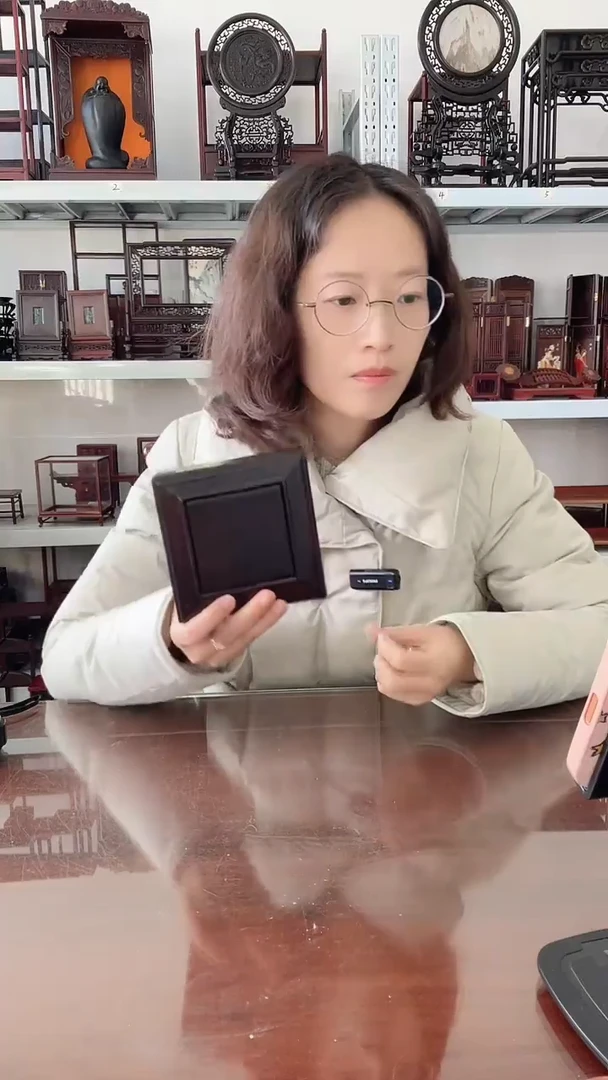 卢氏黑黄檀（大叶紫檀）手串盒    55