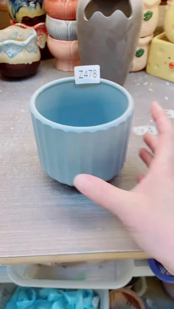 @@陶瓷多肉花盆Z478