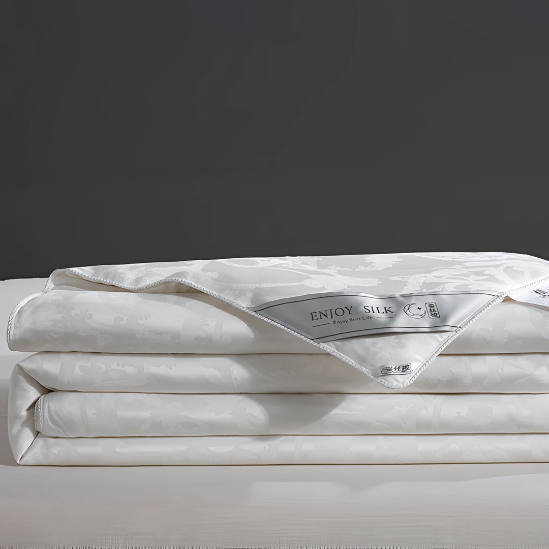 正宗100%蚕丝被子母二合一空调被婚喜被春秋被冬被加厚蚕丝被高档