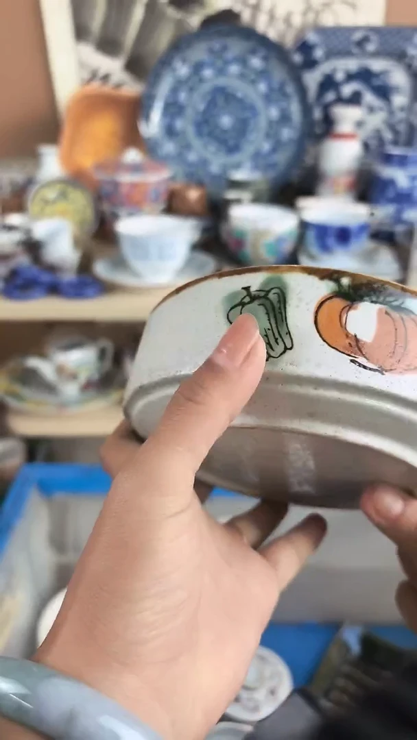 其他陶茶洗 南瓜画片