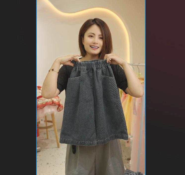 现货Q295女童秋款爱心口袋牛仔裤