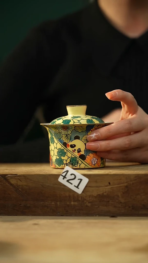 【闪购商品】瓷片新品！设计师手作款柴烧动物系列 迷糊