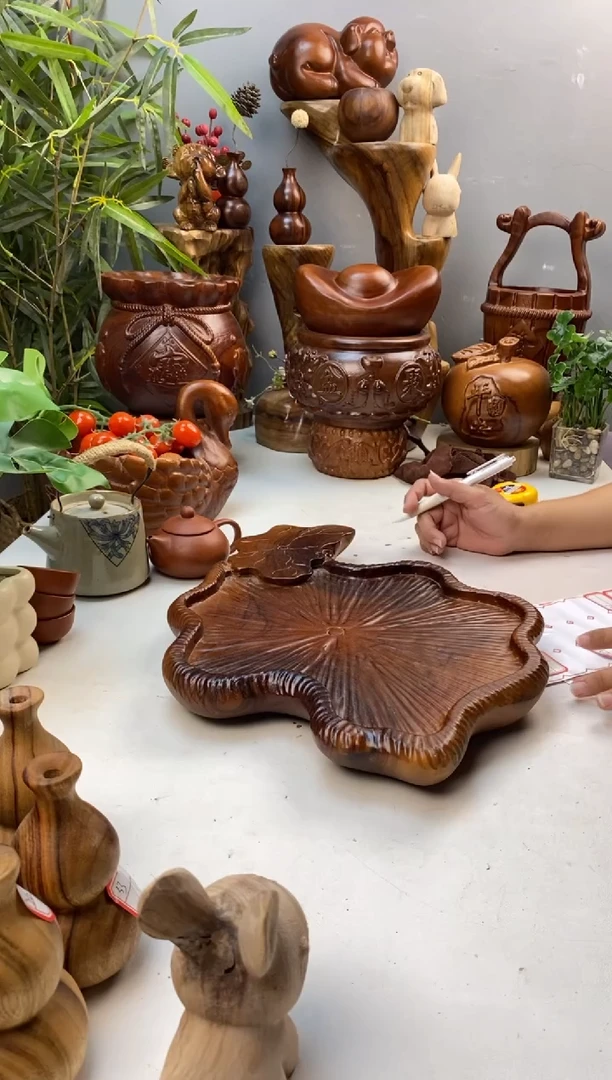 香樟木A21荷叶干泡/尺寸