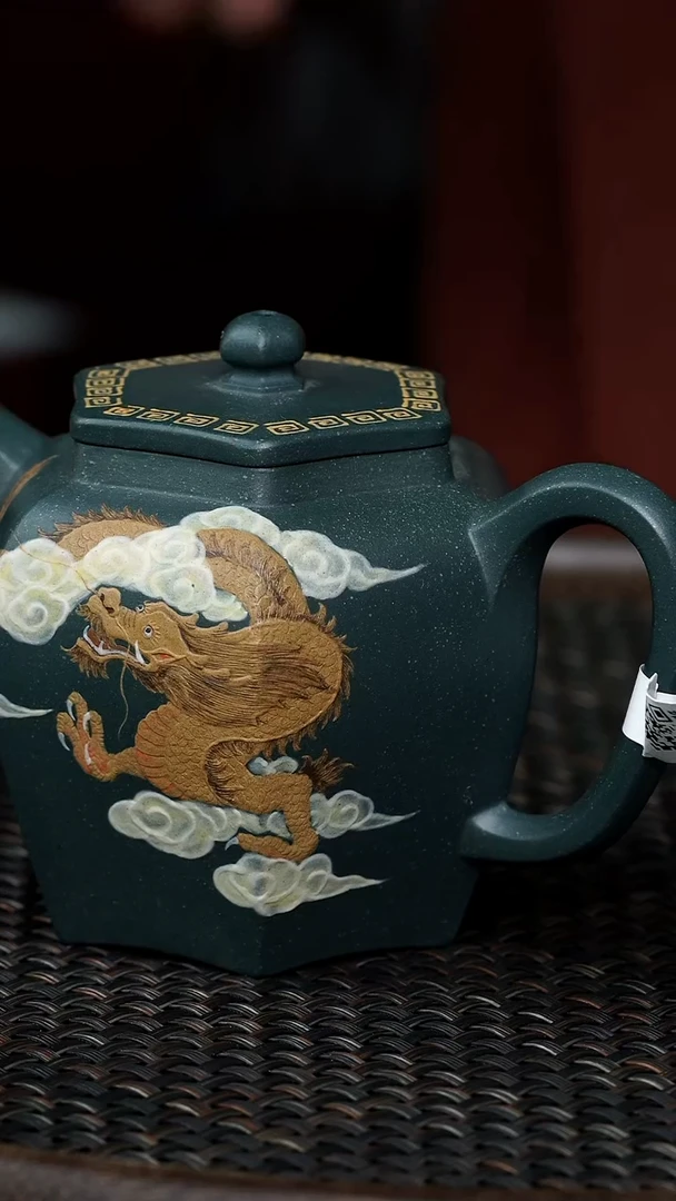 茶壶紫砂0629生日场午直播朱浩遨游泥绘龙
