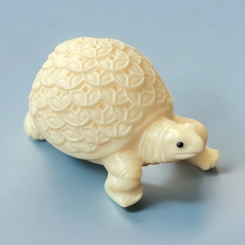象牙果金钱龟摆件家居办公室桌面装饰瑞兽茶宠