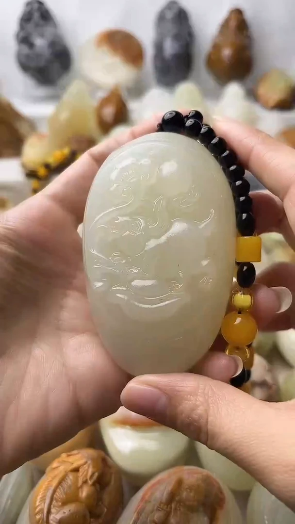 石材古青石棉纹正常不退换兔