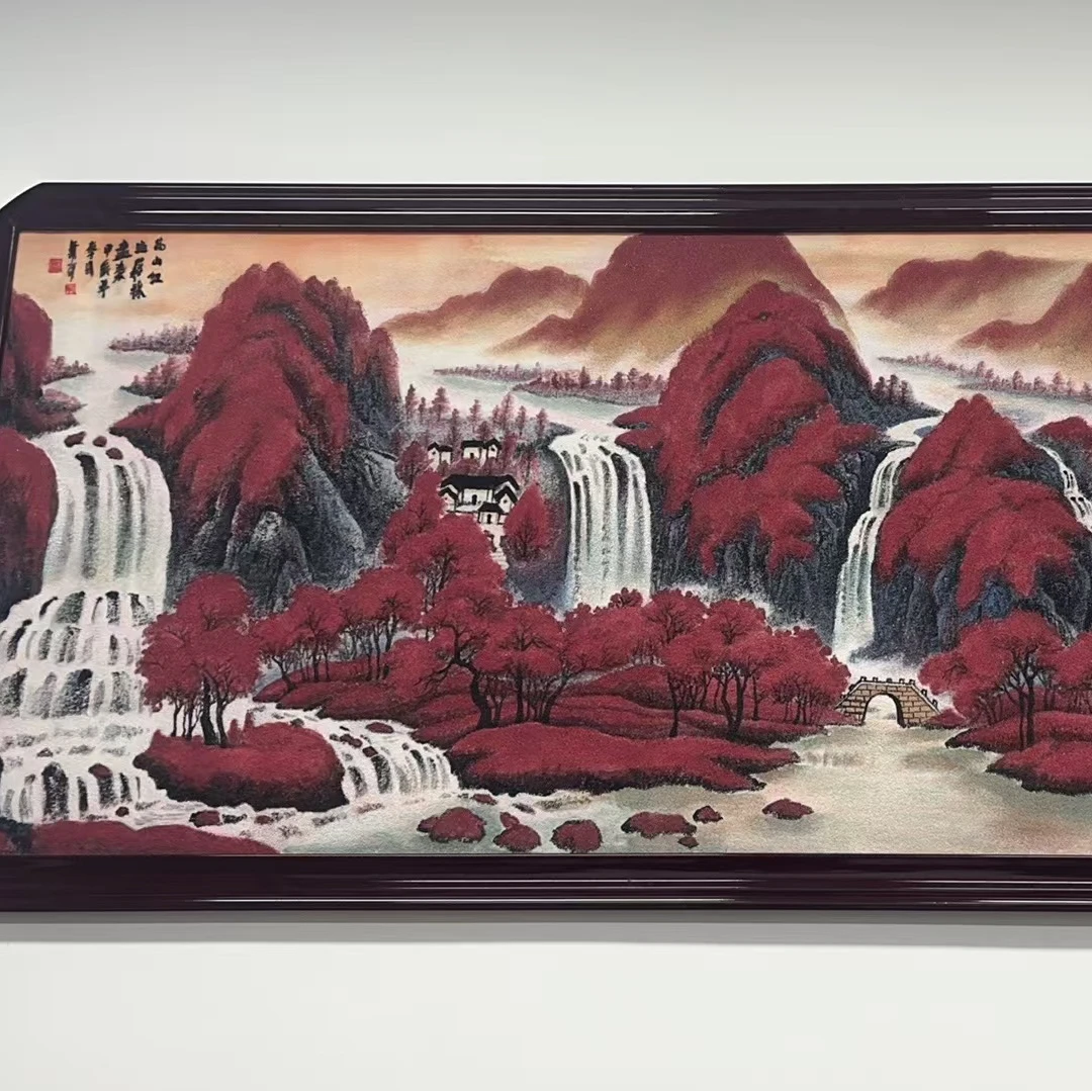 【马仙溪】 家装摆件朱砂挂画【纯手工】