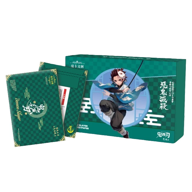 【强娶转盘】瑞卡文创-鬼灭之刃第二弹工艺色纸收藏盲盒（默认代拆