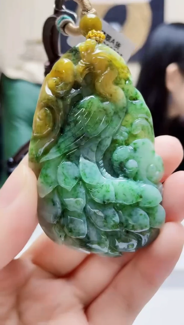 未镶嵌定制翡翠吊坠115