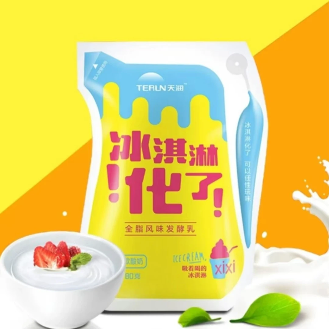 TERUN/天润TERUN/天润冰激凌化了全脂风味发酵乳180g