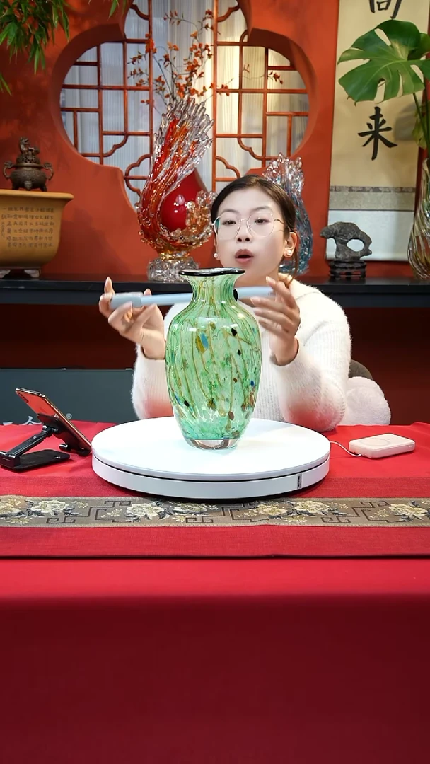 手工艺品琉璃花瓶