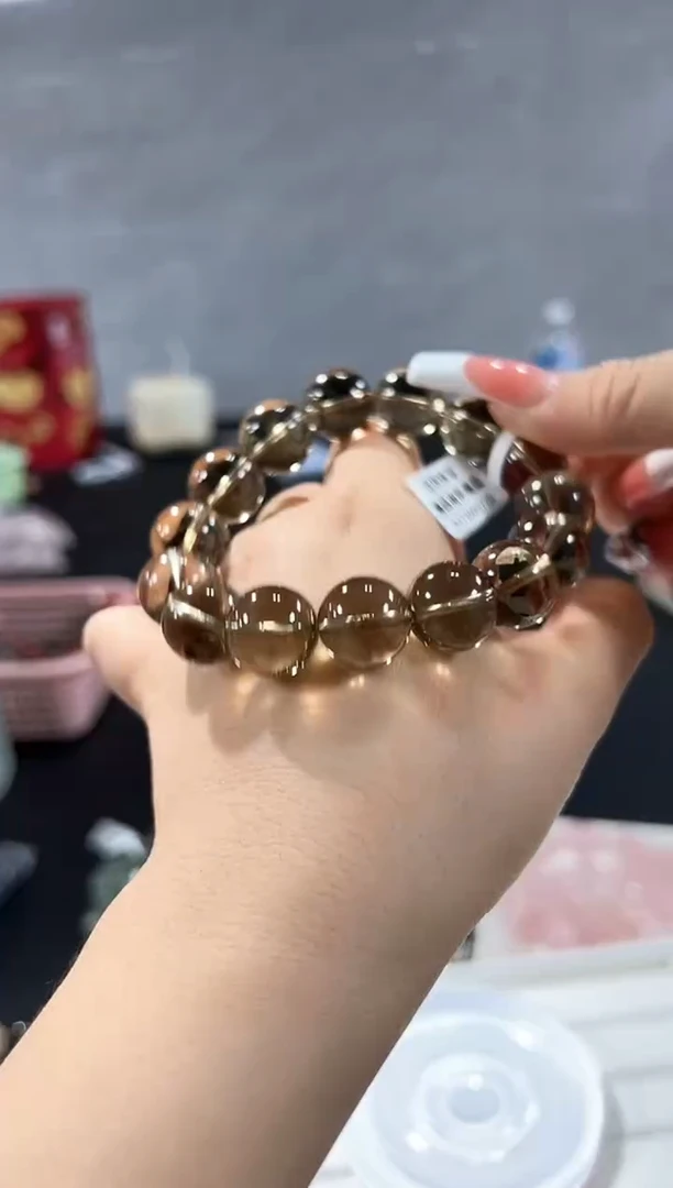 未镶嵌手串水晶35d多样性发其一【1条】默认微瑕15mm