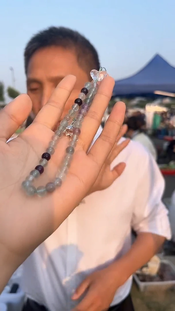 挂链未镶嵌萤石天然手机链多样性发一mm