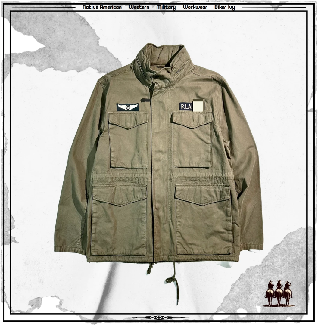 RL军事风经典M65男士外套美式复古春秋