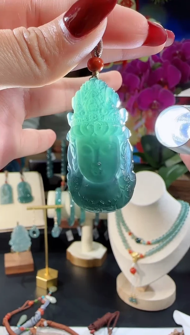 【闪购商品】翡翠吊坠(不含链)未镶嵌法相多样性发一