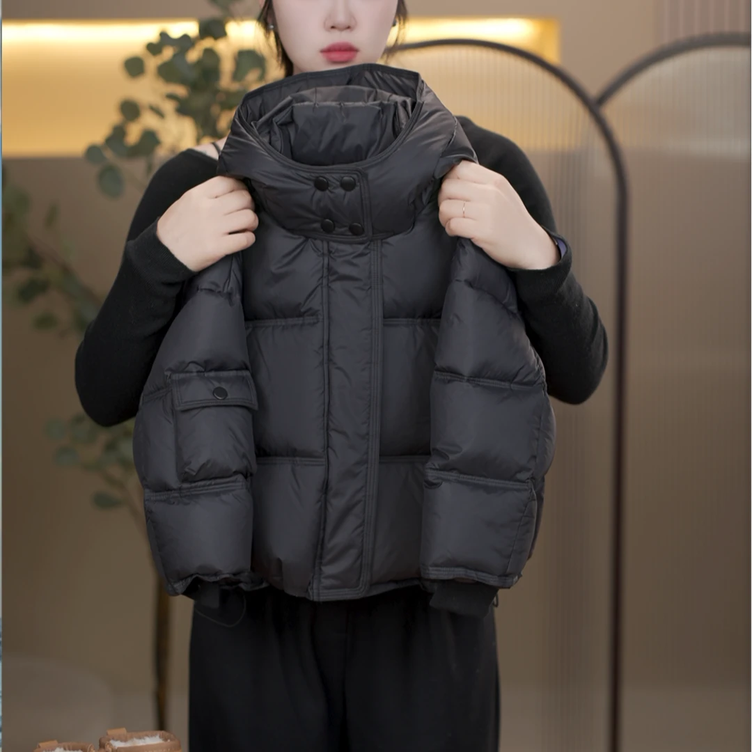 【菠菜现货】白鸭绒羽绒服韩版儿童男女童加厚极寒系列羽绒服6