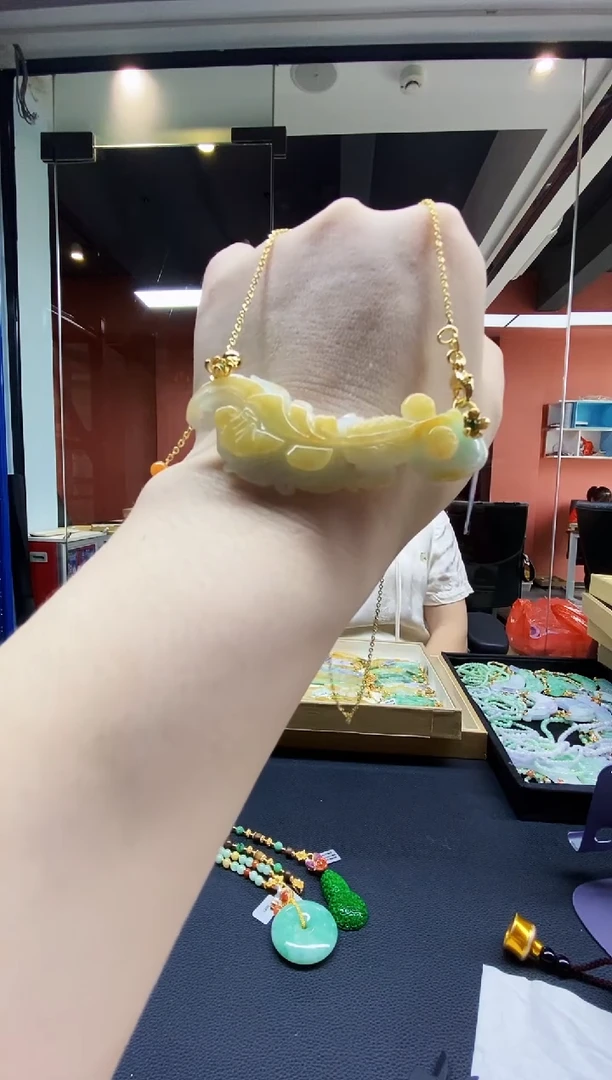 颈饰未镶嵌翡翠翡翠吊坠