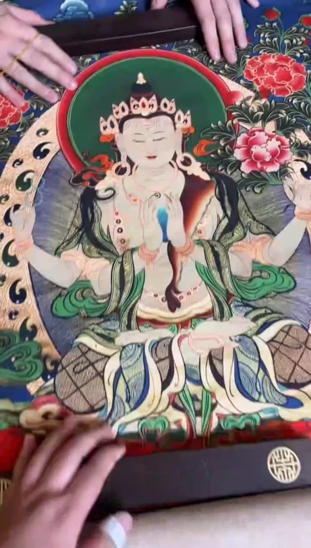 卷轴画手绘唐卡054