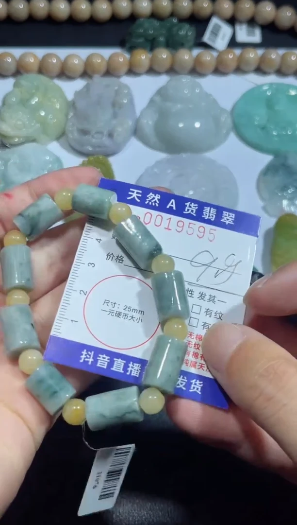 【闪购商品】翡翠颈饰未镶嵌00019595