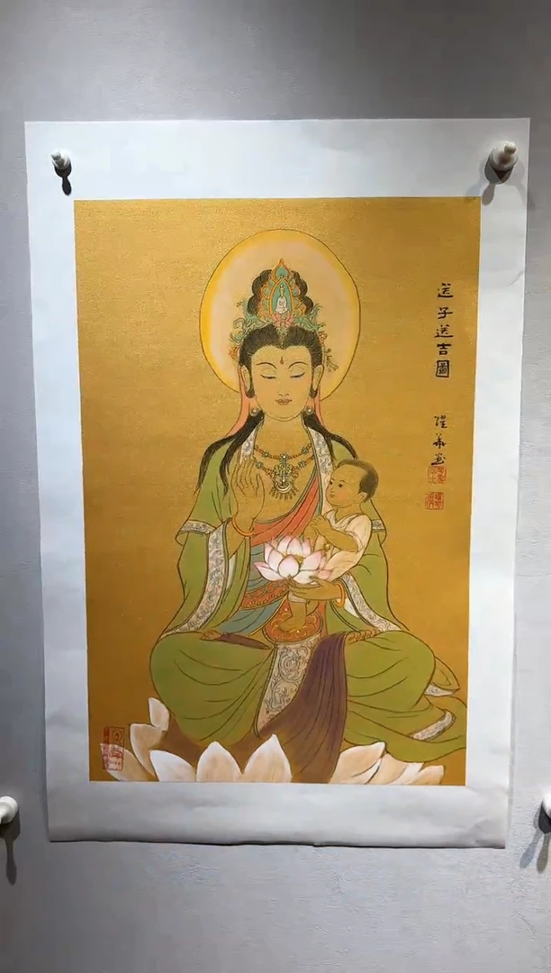 国画国画RW-1300816-张跃华央创美术馆精品定制备案作品