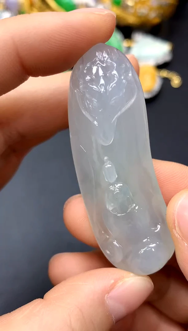 颈饰未镶嵌翡翠90-中国好珍宝