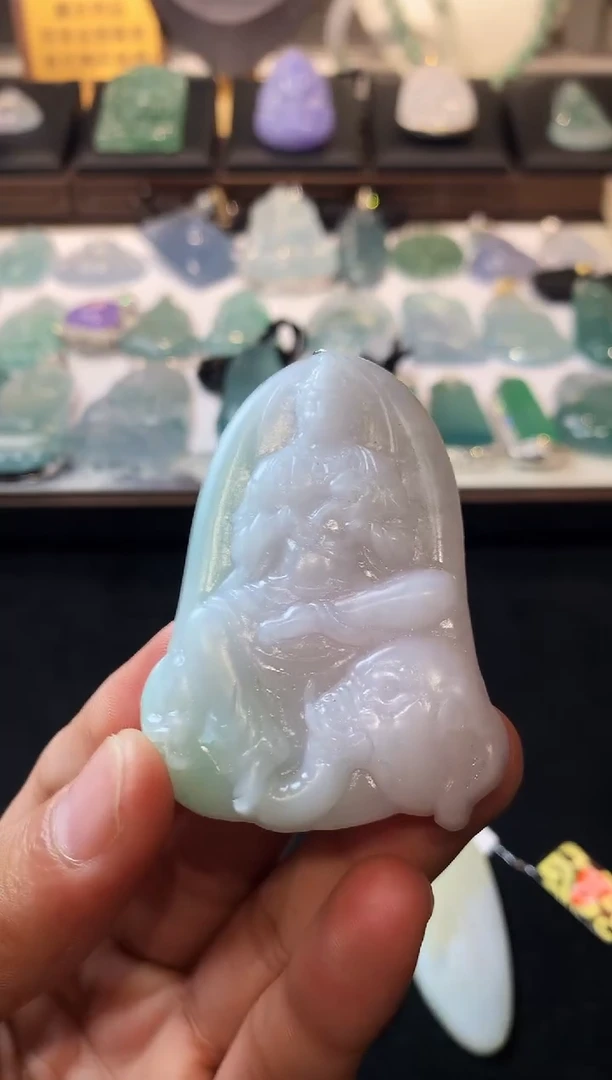 未镶嵌定制翡翠安*鲁  S毛货不退不换