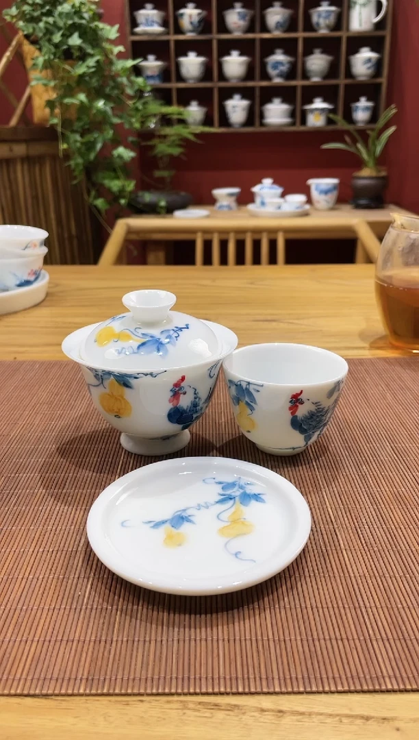 盖碗/杯群芳斋闪购链接（以闪拍图片为准）