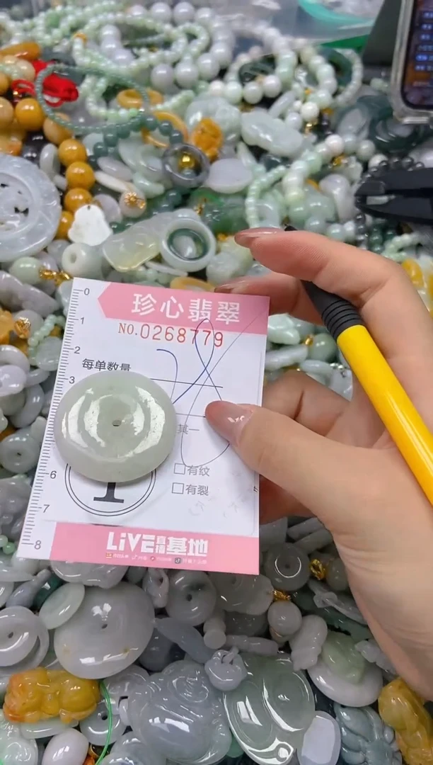 翡翠未镶嵌颈饰闪购0268779