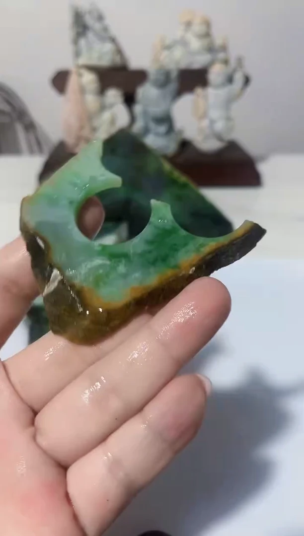 未镶嵌摆件翡翠A09